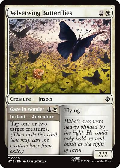 Velvetwing Butterflies (The Hobbit) Light Play