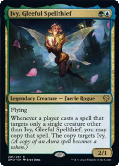 Ivy, Gleeful Spellthief (Dominaria United) Light Play
