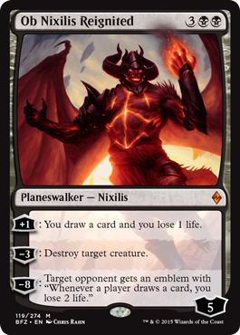 Ob Nixilis Reignited (Battle for Zendikar) Medium Play