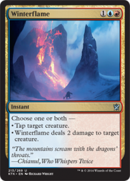 Winterflame (Khans of Tarkir) Light Play