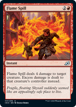 Flame Spill (Ikoria: Lair of Behemoths) Light Play