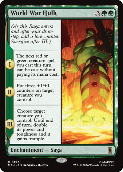 World War Hulk (Marvel Super Heroes) Light Play
