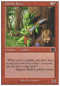 Goblin Hero (Classic 6th Edition) Medium Play