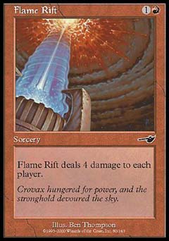 Flame Rift (Nemesis) Damaged / Poor