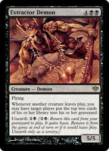 Extractor Demon (Conflux) Heavy Play