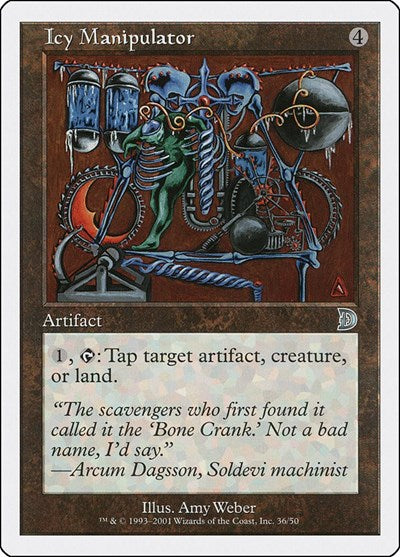 Icy Manipulator (Promos: Deckmasters Garfield vs Finkel) Heavy Play Foil