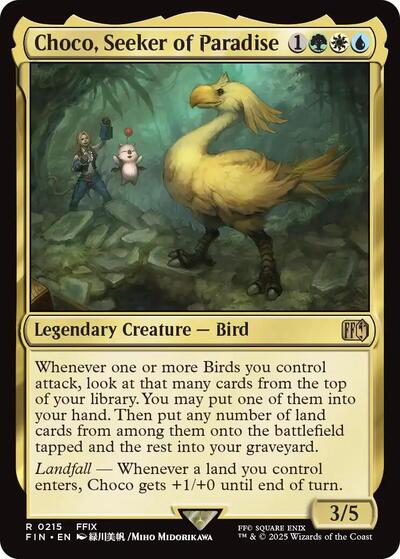 Choco, Seeker of Paradise (Universes Beyond: FINAL FANTASY) Light Play