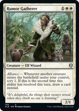 Priest of Ancient Lore (Commander Legends: Battle for Baldur's Gate) Light Play