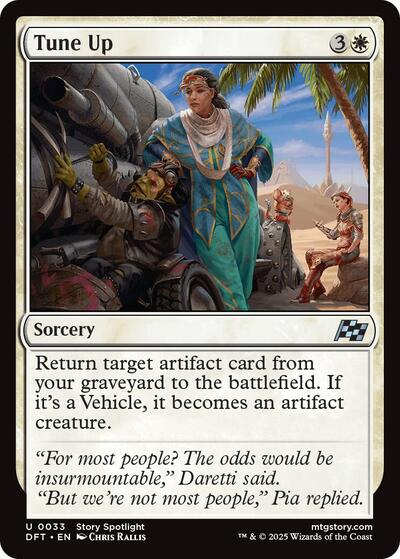 Tune Up (Aetherdrift) Light Play Foil