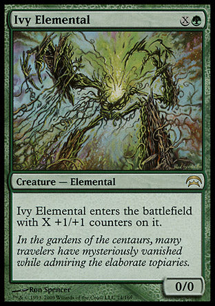 Ivy Elemental (Planechase) Light Play