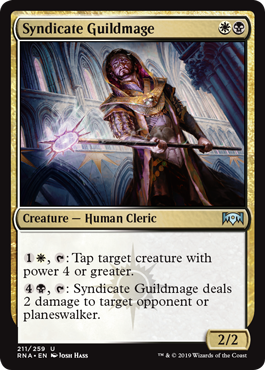 Syndicate Guildmage (Ravnica Allegiance) Light Play