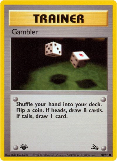 Gambler (Fossil) Damaged / Poor 1st Edition