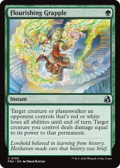 Flourishing Grapple (Reality Fracture) Light Play