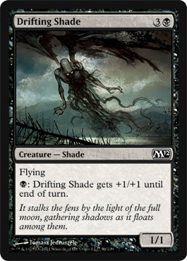 Drifting Shade (Magic 2012 Core Set) Light Play