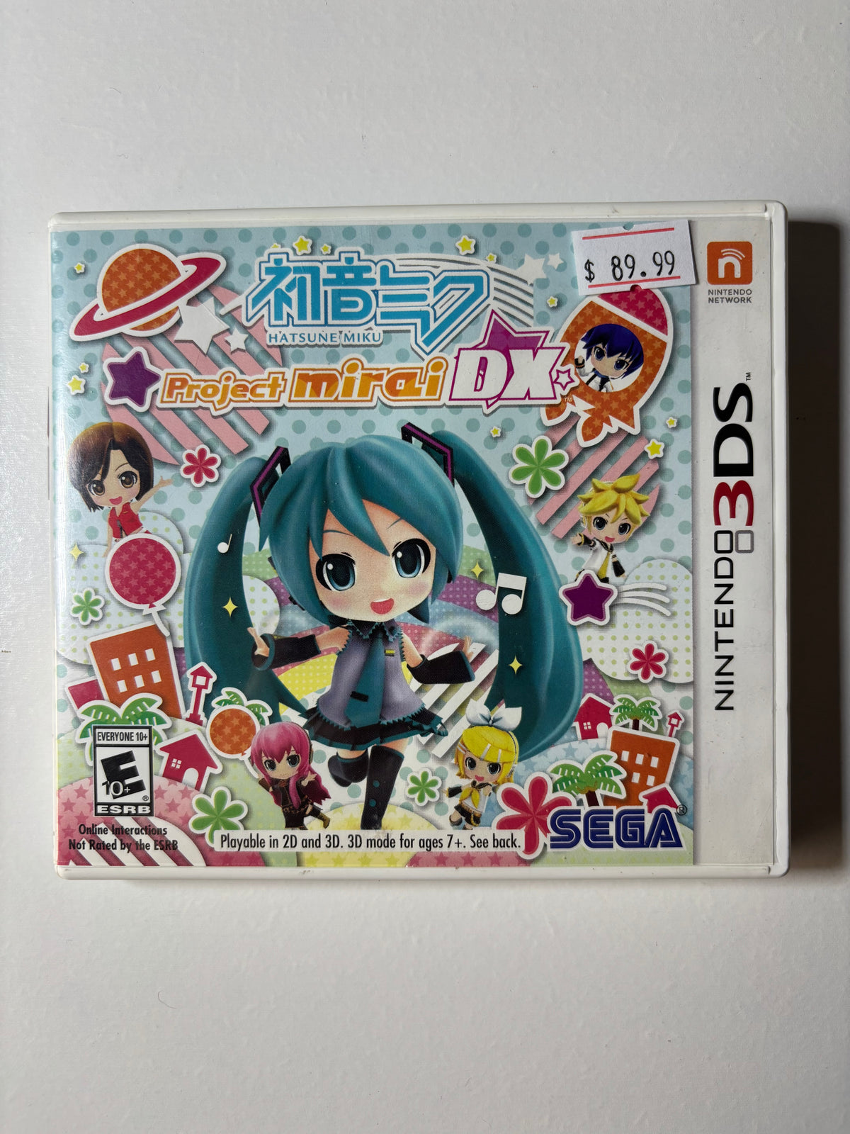 Hatsune Miku: Project Mirai DX (3DS)