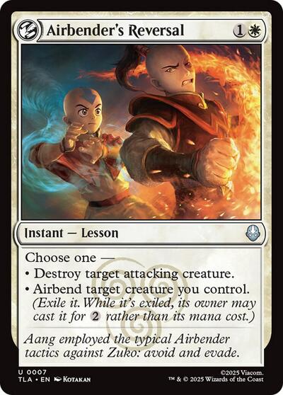 Airbender's Reversal (Avatar: The Last Airbender) Light Play