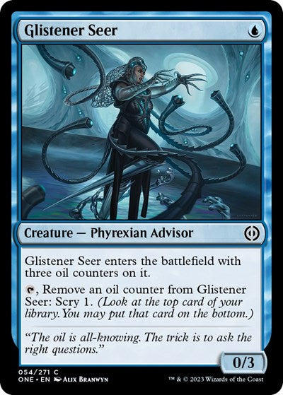 Glistener Seer (Phyrexia: All Will Be One) Light Play Foil