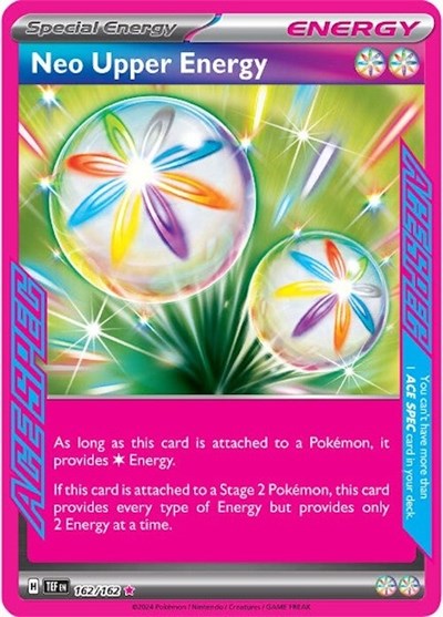 Neo Upper Energy (SV05: Temporal Forces) Light Play Holofoil
