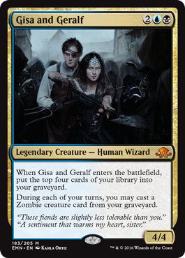 Gisa and Geralf (Eldritch Moon) Light Play