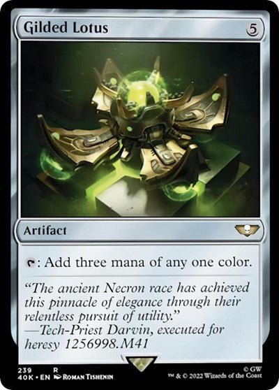 Gilded Lotus (Universes Beyond: Warhammer 40K) Light Play