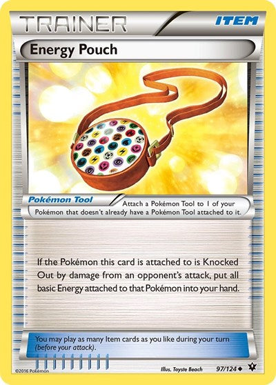 Energy Pouch (XY - Fates Collide) Heavy Play