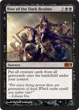 Rise of the Dark Realms (Magic 2014 Core Set) Medium Play