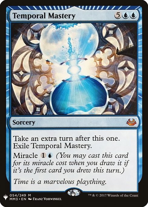 Temporal Mastery (Mystery Booster) Near Mint