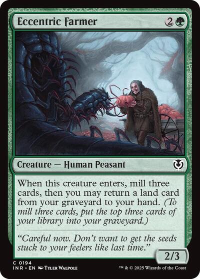 Eccentric Farmer (Innistrad Remastered) Light Play