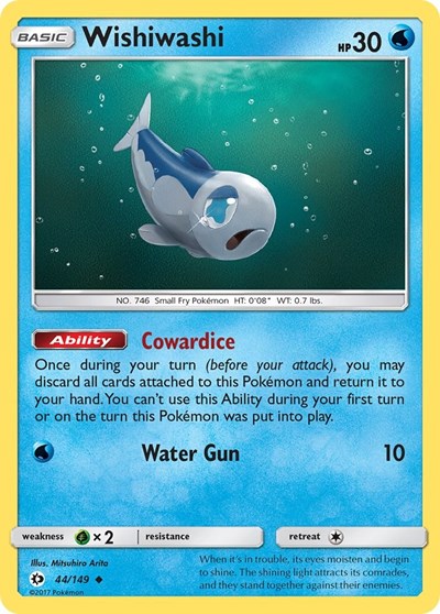 Wishiwashi (SM Base Set) Medium Play