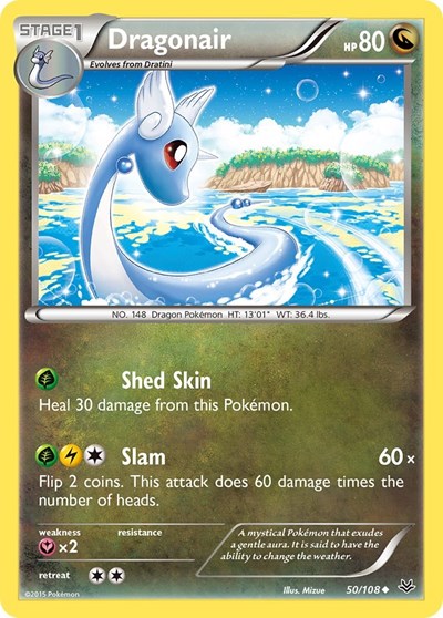 Dragonair (XY Roaring Skies) Medium Play Reverse Holofoil