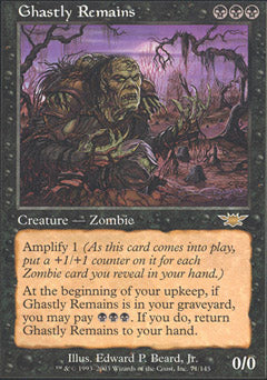 Ghastly Remains (Legions) Damaged / Poor