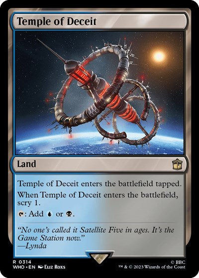 Temple of Deceit (Universes Beyond: Doctor Who) Light Play