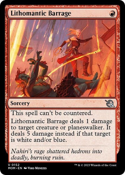 Lithomantic Barrage (March of the Machine) Light Play