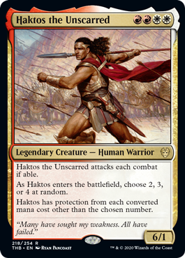 Haktos the Unscarred (Theros Beyond Death) Light Play