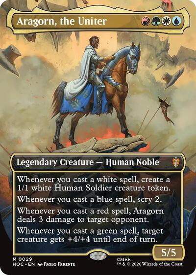 Aragorn, the Uniter (Borderless) (The Hobbit: Eternal-Legal) Light Play