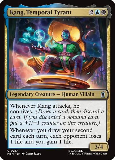 Kang, Temporal Tyrant (Marvel Super Heroes) Light Play Foil