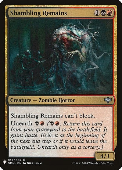 Shambling Remains (Mystery Booster) Light Play