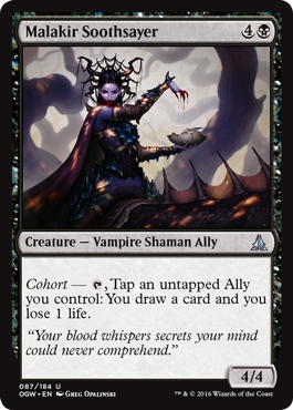 Malakir Soothsayer (Oath of the Gatewatch) Light Play Foil