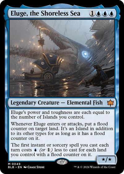 Eluge, the Shoreless Sea (Bloomburrow) Light Play