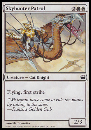 Skyhunter Patrol (Duel Decks: Knights vs Dragons) Light Play