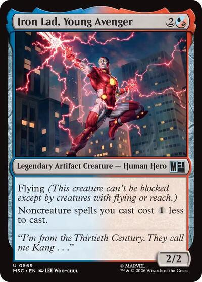 Iron Lad, Young Avenger (Marvel Super Heroes) Light Play