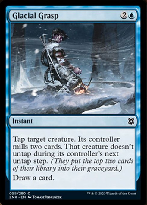 Glacial Grasp (Zendikar Rising) Light Play