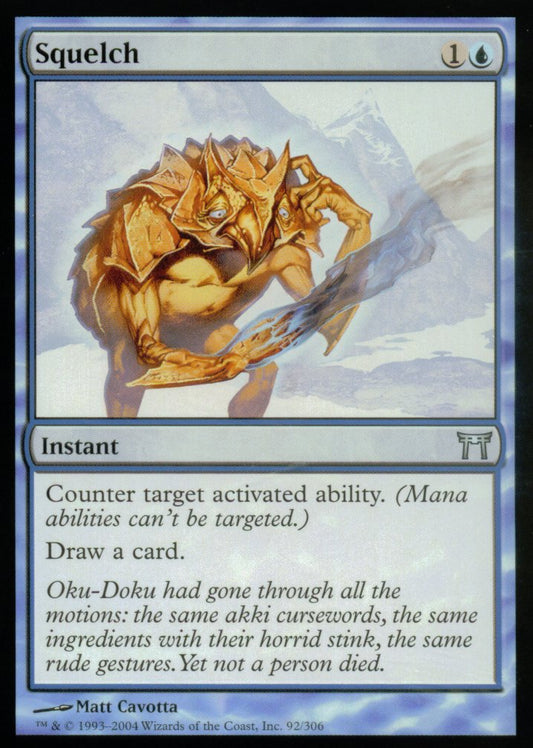 Squelch (Champions of Kamigawa) Light Play