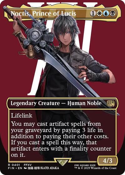 Noctis, Prince of Lucis (Borderless) (Universes Beyond: FINAL FANTASY) Light Play