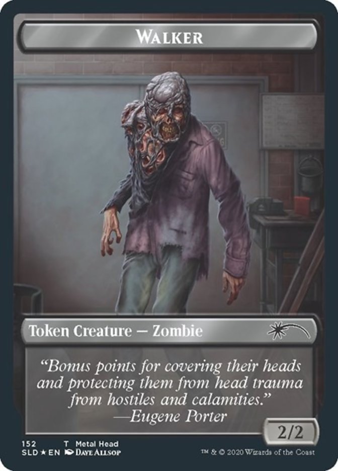 Walker Token 152 (Secret Lair) Near Mint Foil