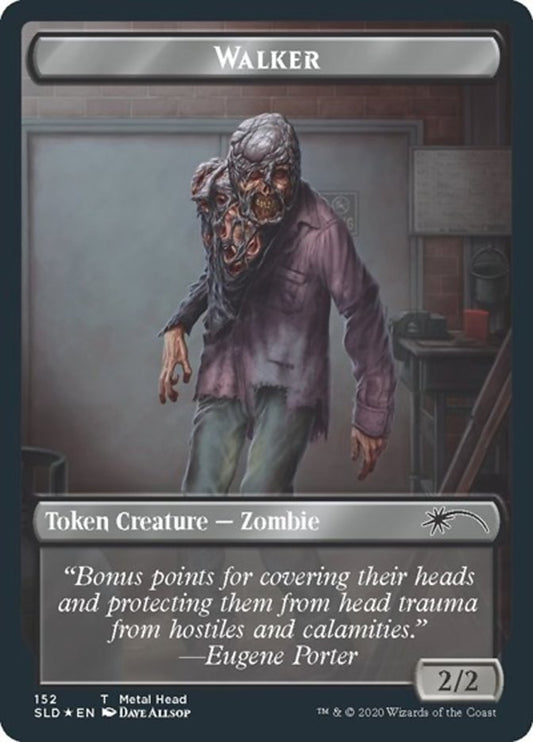 Walker Token 152 (Secret Lair) Near Mint Foil