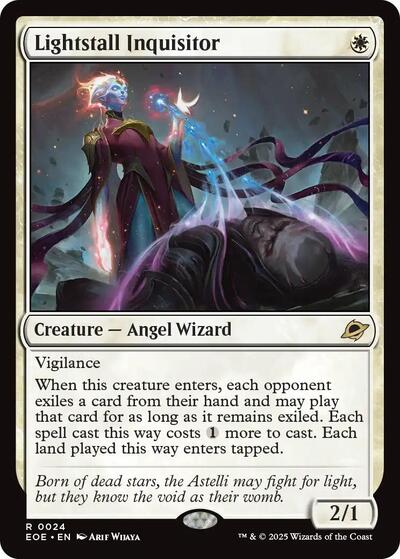 Lightstall Inquisitor (Edge of Eternities) Light Play Foil