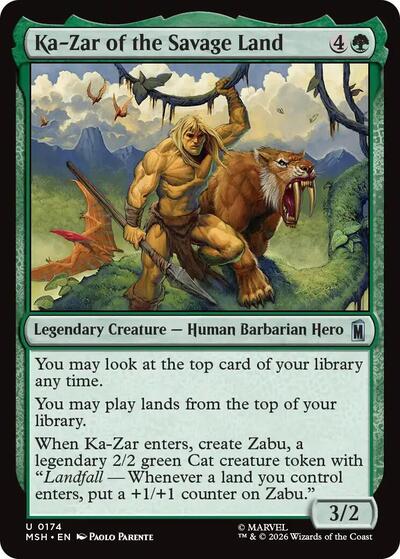 Ka-Zar of the Savage Land (Marvel Super Heroes) Light Play