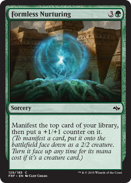 Formless Nurturing (Fate Reforged) Light Play