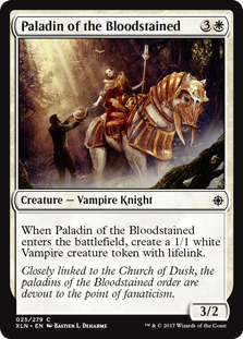 Paladin of the Bloodstained (Ixalan) Light Play